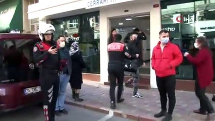 İstanbul'da korku dolu anlar! Hemşireyi rehin aldı