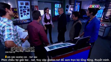 đội đặc nhiệm cid tập 604 - phim thvl3 long tieng tron bo - xem phim doi dac nhiem cid tap 605