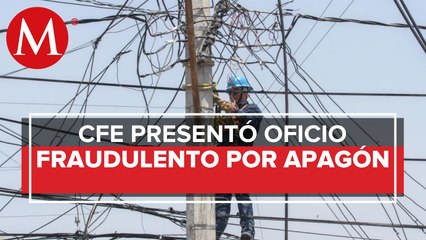 Incendio causó apagón: CFE; Tamaulipas niega esa versión
