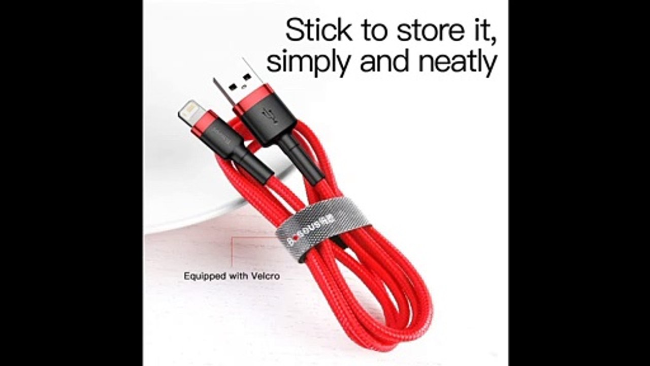 Baseus cabo usb para iphone 12 11 pro max xs x 8 mais cabo 2.4a cabo de carregamento