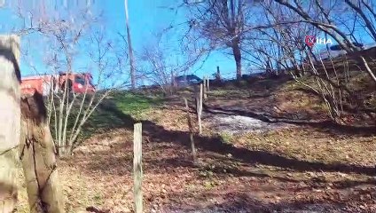 Fındık bahçesini temizlerken 30 dönümlük alanı yaktı