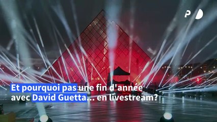 Nouvel An: un concert caritatif de David Guetta au Louvre retransmis en livestream