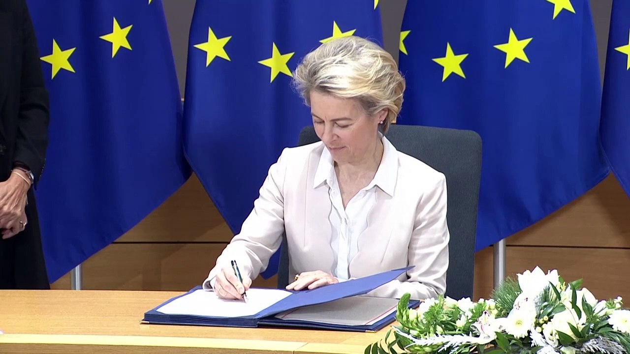 Post-Brexit-Abkommen kann in Kraft treten