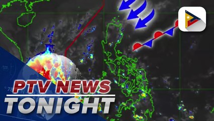 Download Video: PTV INFO WEATHER: A tail-end of a frontal system is currently affecting the Eastern sections of Northern and Central Luzon