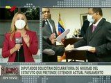 Solicitan al TSJ declarar nulidad de reforma que pretende extender funcionamiento de AN en desacato