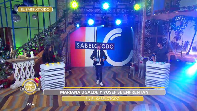 ¡Mariana Ugalde y Yusef se enfrentan en El Sabelotodo! ¡No te lo pierdas! | Venga La Alegría