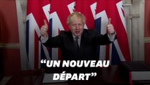 Boris Johnson a signé l'accord post-Brexit conclu avec l'UE