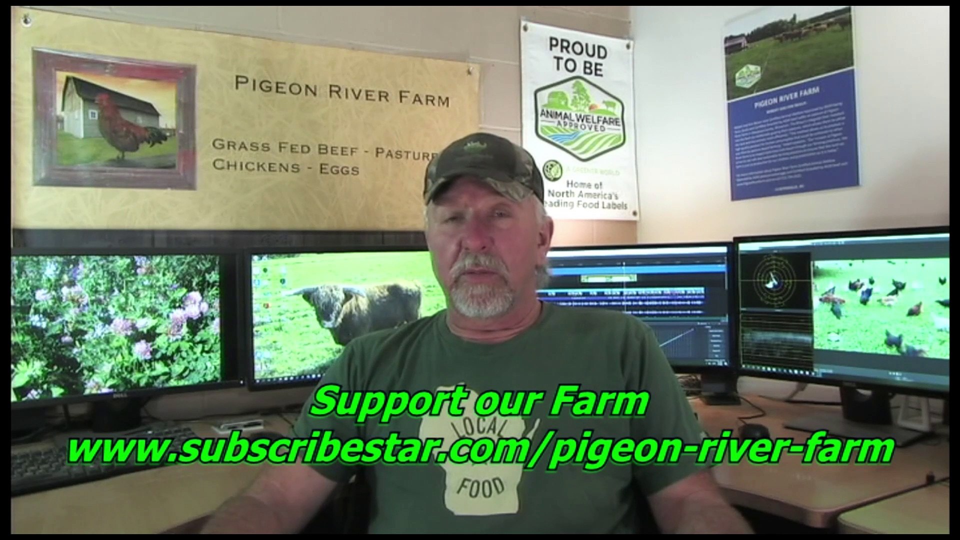 ⁣Drone: How to check pasture fences