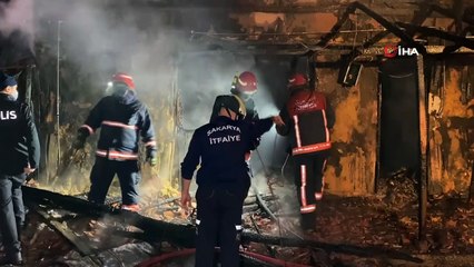 7 yıl önce annesini öldüren şahsın, kendi evini yaktığı iddia edildi