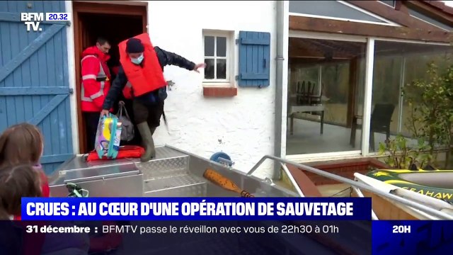 Landes: face aux crues, ces habitants ont été évacués par les pompiers