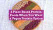 6 Plant-Based Protein Foods When You Want a Vegan Protein Option