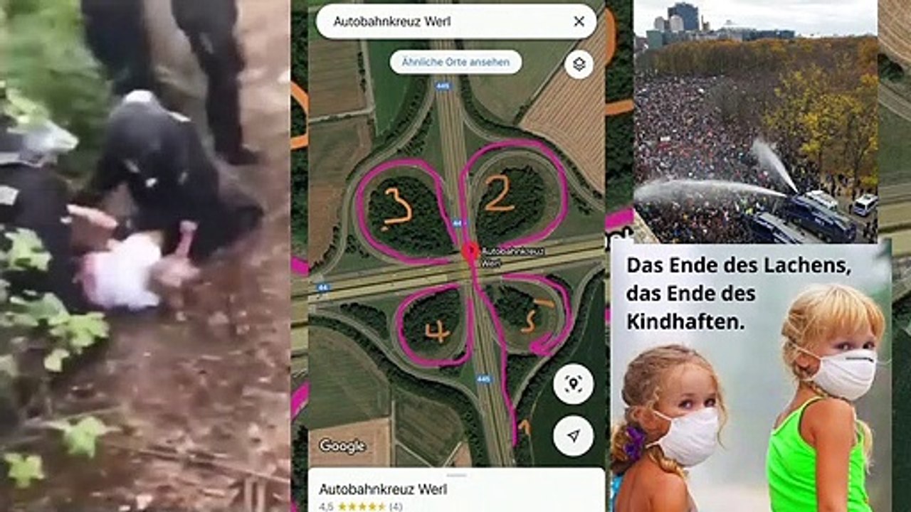 1. D-Day 2.0 - Testlauf - Autobahnkreuz Werl - Jahreswechsel in Berlin? Polizei - Sauerland