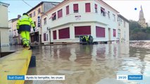 Tempête Bella : inondations et dégâts dans les Landes