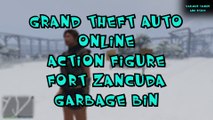 Grand Theft Auto ONLINE Action Figure Fort Zancuda Garbage Bin