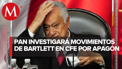 Diputados del PAN pedirán acceso a bitácora de gestión de Bartlett en CFE