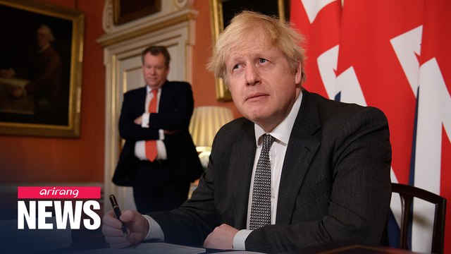 UK PM Johnson signs Brexit trade deal following approval by House of Commons