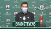 Brad Stevens Pregame Interview | Tatum ACTIVE with Sprained Thumb