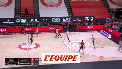 Le résumé de Milan-CSKA Moscou - Basket - Euroligue (H)