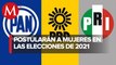 Alianza del PAN, PRI y PRD va con mujeres para gubernatura en cuatro estados