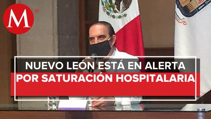 Alerta máxima por ocupación hospitalaria en Nuevo León