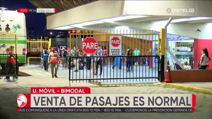 Buses salen normal de la Bimodal, Tránsito realizó controles