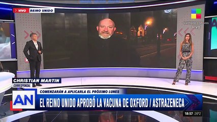 Reino Unido aprobó la vacuna de Oxford / Astrazeneca