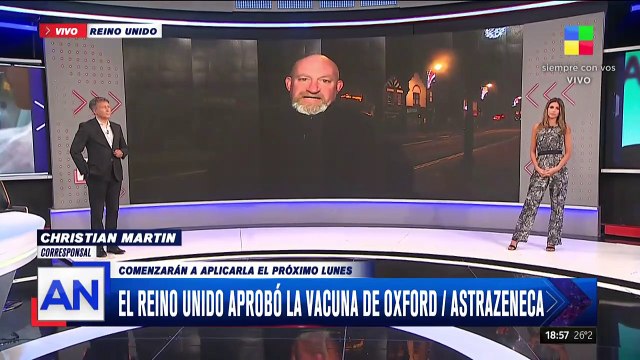 Reino Unido aprobó la vacuna de Oxford / Astrazeneca