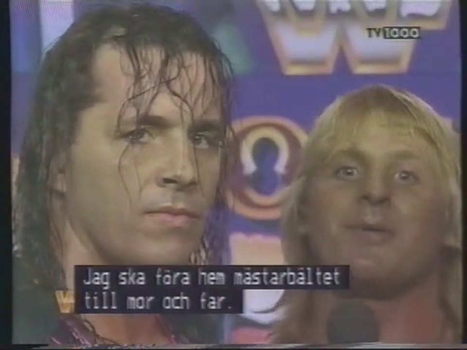 Royal Rumble 1994, Del 1 av 4 (Svenska kommentatorer)