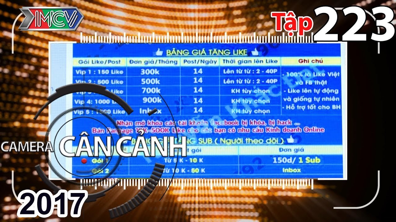 CAMERA CẬN CẢNH | Tập 223 FULL | Sống ảo – Tai nạn bất ngờ – Băng ẩu – Bắt chó thả rong | 170917 
