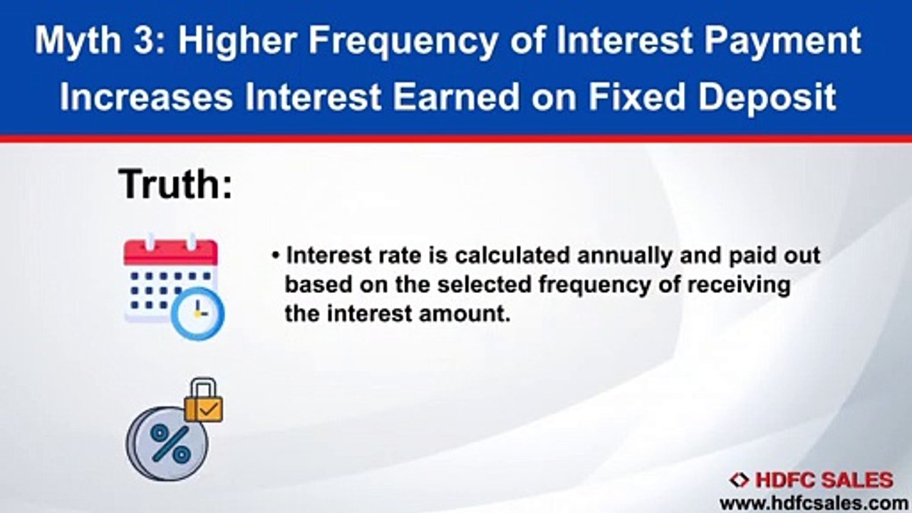Busting the Top Myths about Fixed Deposits | Fixed Deposit Plans in India - HDFC Sales