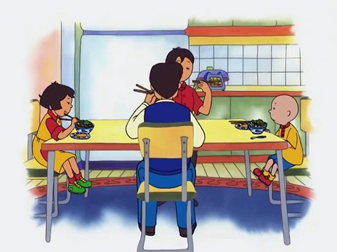 Caillou Français: Les Baguettes Chinoises | conte pour enfant | Caillou en Français
