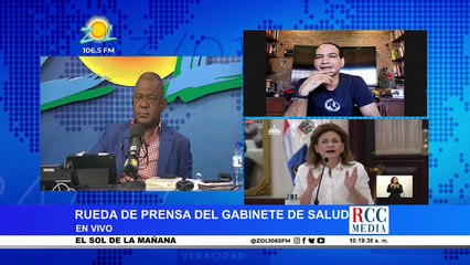Rueda de Prensa del Gabinete de Salud informa nuevas medidas