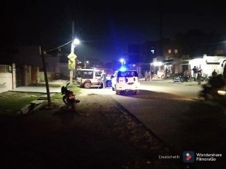 हमले में घायल हिस्ट्रीशीटर की मौत, माहौल गर्माया, पुलिस पर पत्थरबाजी