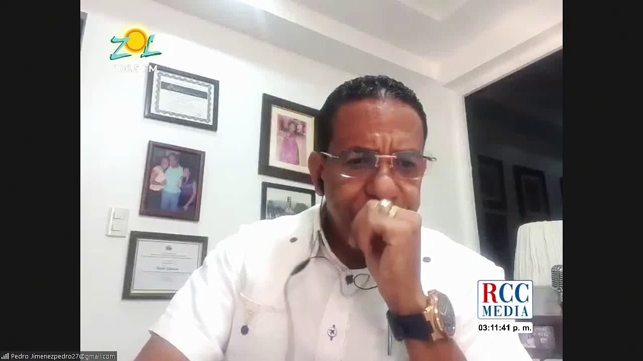 Pedro Jiménez  comenta Nos portamos mal por eso tenemos un nuevo horario de toque de queda