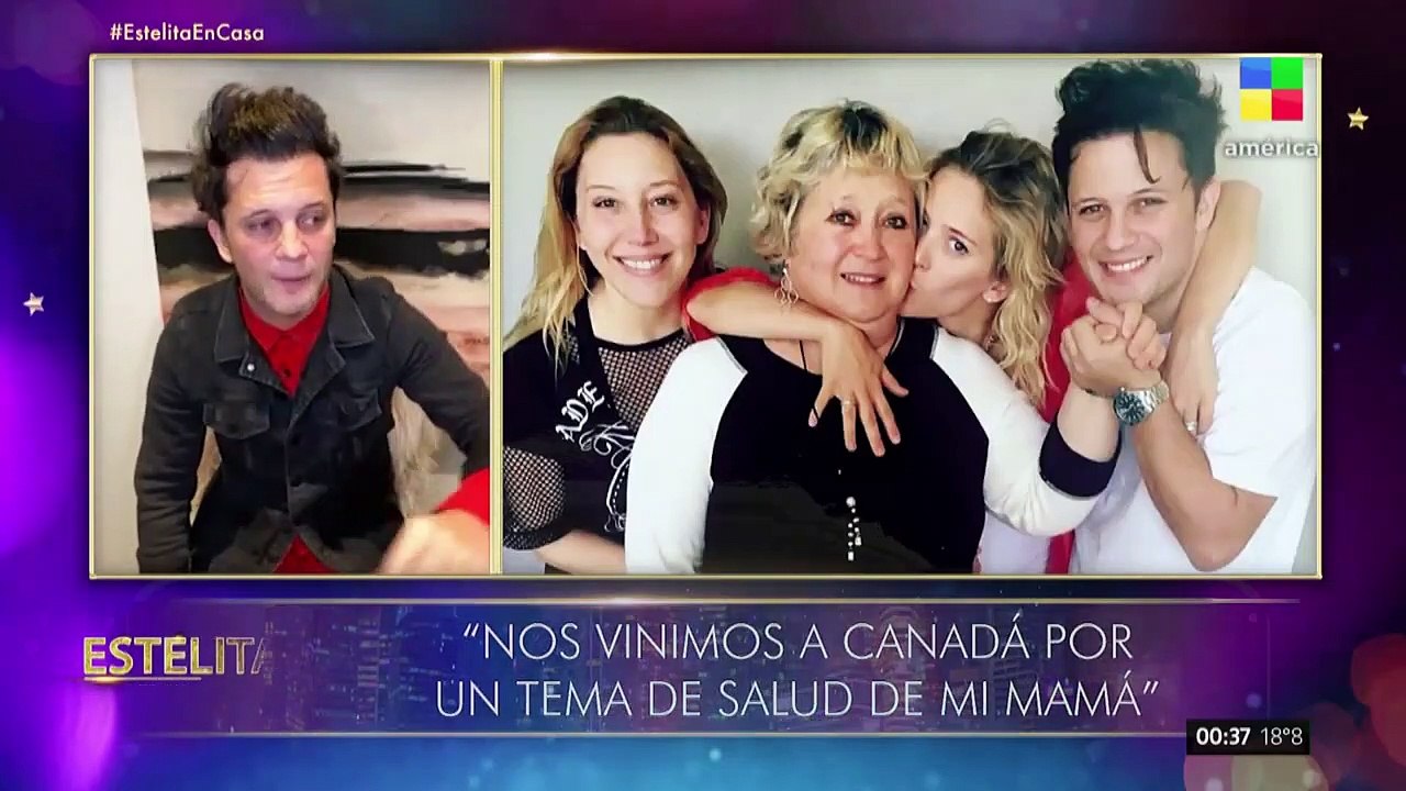 Darío Lopilato: "Estoy en Canadá desde hace 5 m...