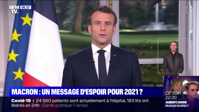 Vœux d'Emmanuel Macron: que va dire le président aux Français?