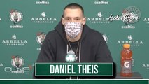 Daniel Theis Postgame Interview | Celtics vs Grizzlies | Jaylen Brown