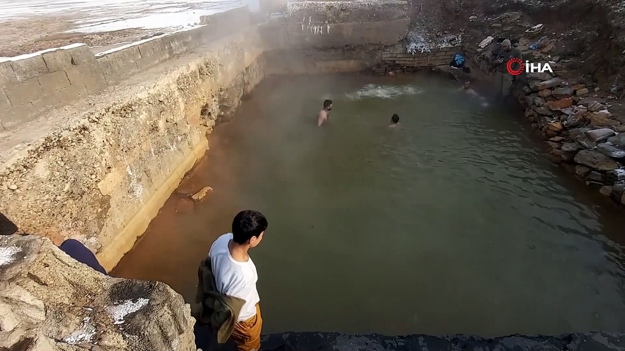 Eksi 15 derecede kaplıca keyfi