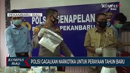 Polisi Gagalkan Narkotika Untuk Perayaan Tahun Baru