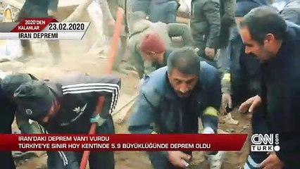 2020'den Kalanlar: İran depremi Van'ı vurdu | Video