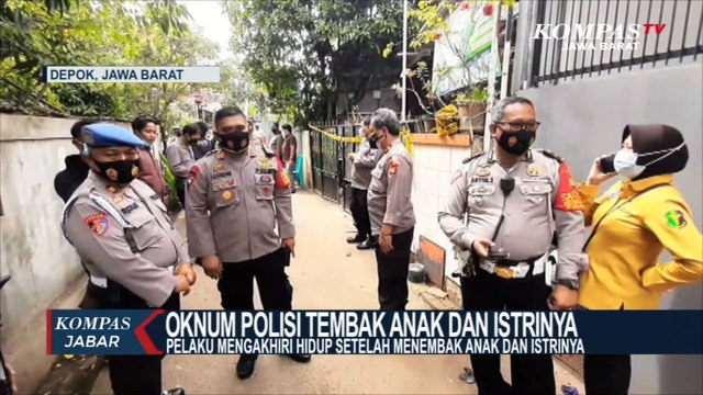 Tragis! Oknum Polisi Tembak Anak Dan Istrinya