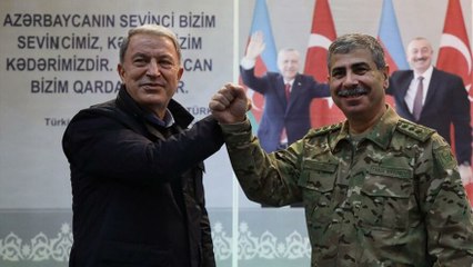 Akar ve komuta kademesinden sürpriz Azerbaycan ziyareti