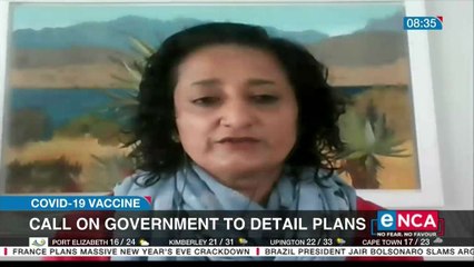 Calls on govt to detail vaccine plans