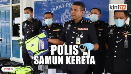 Tiga anggota polis terima upah RM1,000 untuk samun kereta