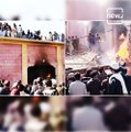 Unruly mob vandalises Hindu temple in Pakistan, sets the temple on fire