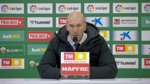 Zidane: Todos los equipos van a perder puntos. Queda mucha Liga