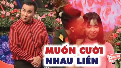 Cô nàng THẤY CHÀNG TRAI ĐỜI MÌNH muốn cưới ngay, mở màn XIN HÔN MỘT CÁI làm Quyền Linh CƯỜI NGẤT