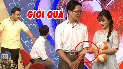 Chàng trai TÀI GIỎI đỉnh cao khiến bạn gái CHỦ ĐỘNG NẮM TAY, lao vào hôn nhau Quyền Linh PHẤN KHÍCH