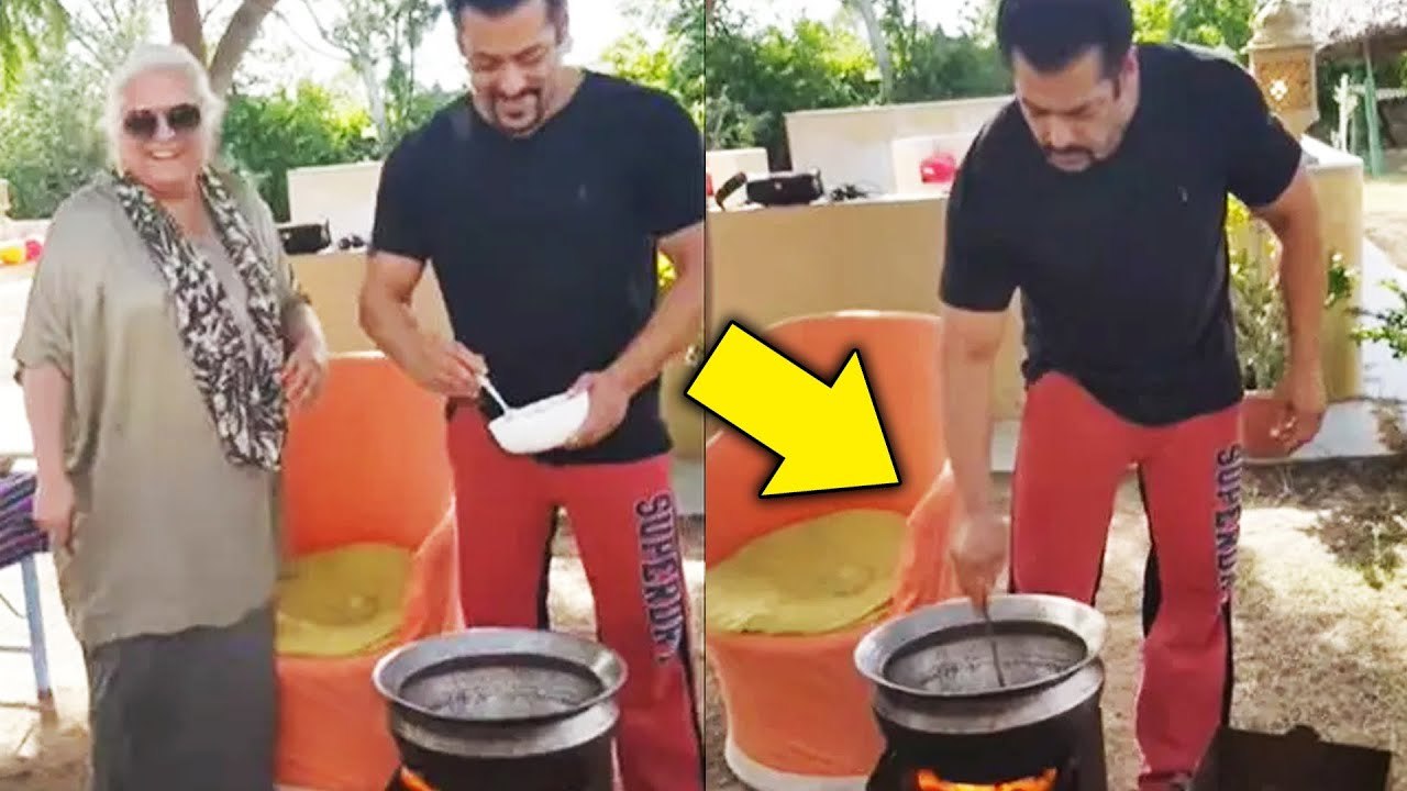 Salman Khan Cooking Special Biryani At His Farmhouse For His Family