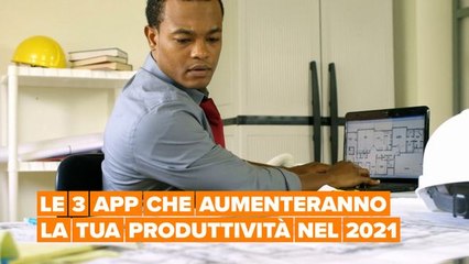 3 app per migliorare la tua produttività nel 2021